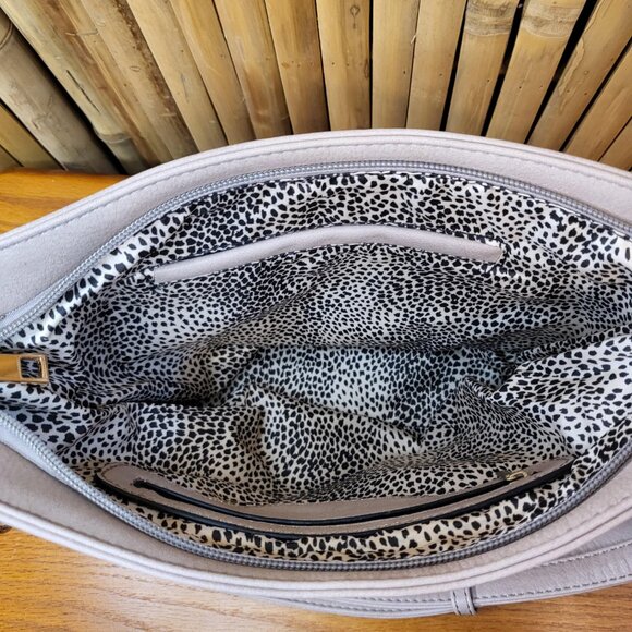 Unbranded Hobo Shoulder Bag with Tassels Blush Pink 9x8.5x5 - Picture 5 of 7